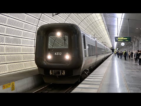 Tåg vid Triangeln station