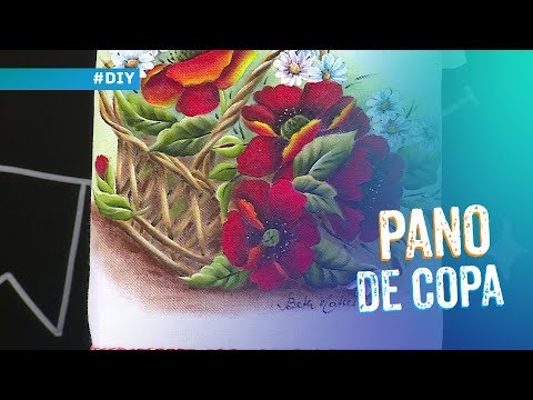 Pano de copa por Beth Matteelli