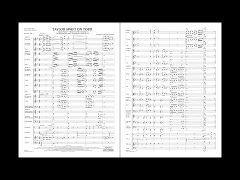 Taylor Swift On Tour arranged by Michael Brown