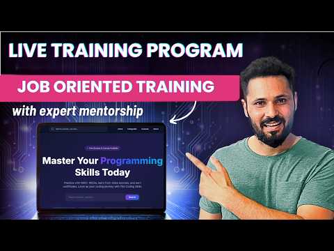 Coding and Gen-AI LIVE Training 🤖 | Projects + Resume + Mock Interviews | The Coding Skills