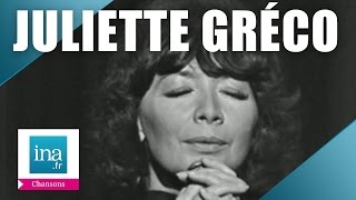 Juliette Gréco "Les feuilles mortes" (live officiel) - Archive INA