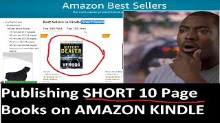 Make Money With Kindle Publishing Selling SHORT Books (1-11 Pages LONG!)