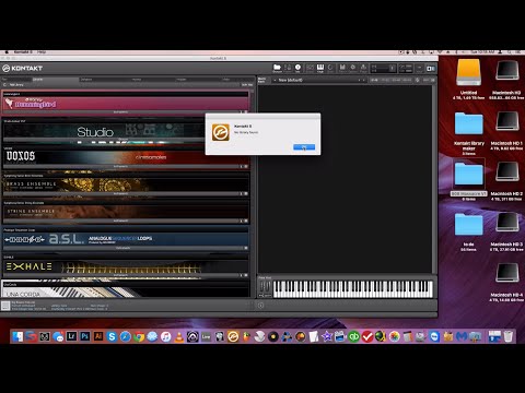 How to add Libraries in Kontakt when you get  