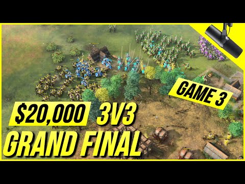 $20,000 Pro League 3v3 Grand Final - Game 3 [AoE4]