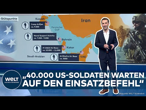 KONFLIKT MIT ISRAEL: Die Mullahs zittern! Dieses Arsenal der US-Streitkräfte nimmt Iran ins Visier
