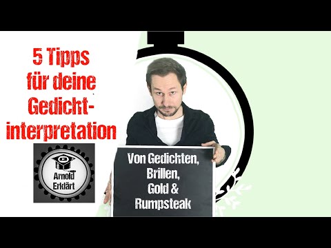 Five tips for interpreting poems - German Abitur 2022 "Travel Poetry"