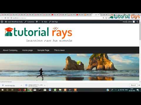 8 WordPress how to use widget in Wordpress Tutorial Rays | By Umar Rahman