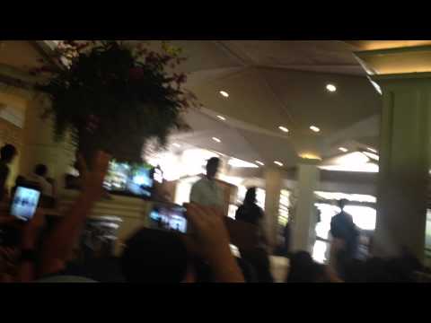 [fancam] 120318 Yesung Eunhyuk leaving hotel for SS4 BKK Day3