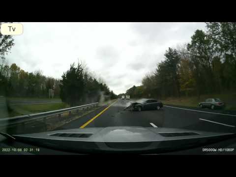 Wypadek na autostradzie