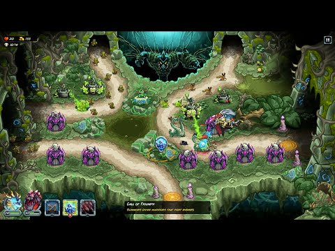 Kingdom Rush 5 Alliance - Starving Hollow (Impossible Campaign Mode, 3 Stars No Lives Lost)