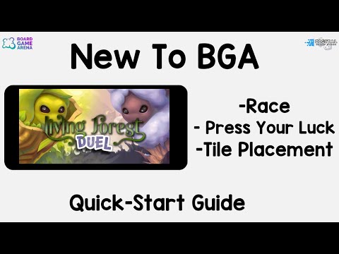 New to BGA! Living Forest Duel- Quick Start Guide on Board Game Arena.