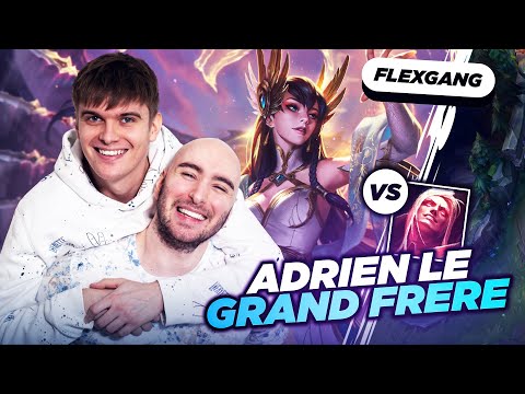RHOBALAS: FLEX GANG | ADRIEN THE BIG BROTHER - IRELIA VS VLADIMIR | LOL FR
