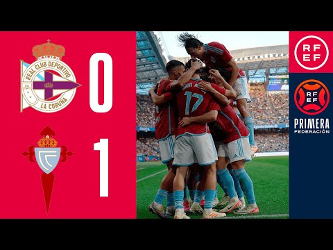 Resumen #PrimeraFederación | RC Deportivo 0-1 RC Celta de Vigo B | Jornada 7, Grupo 1