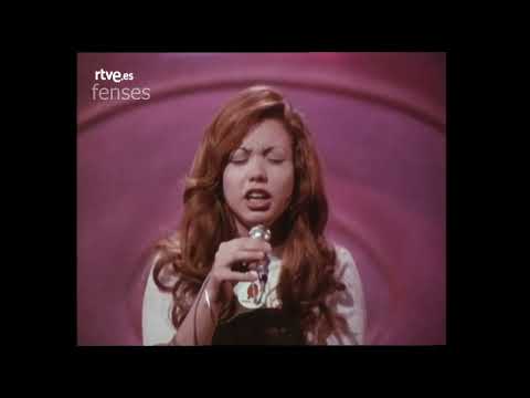 1971 Ensayo Karina rehearsal "En un mundo nuevo" Eurovision Dublin 1971
