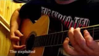 Alternative - the Exploited (acoustic cover by Karl Deeter)