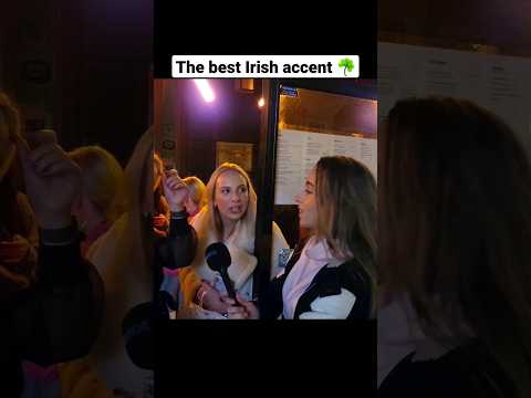 The Best Irish accent #dublin #christmas #ireland #streetinterview #irish #europe #irishaccent