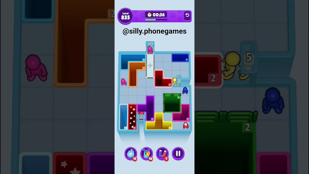 Drop Away Level 835 Walkthrough Solution