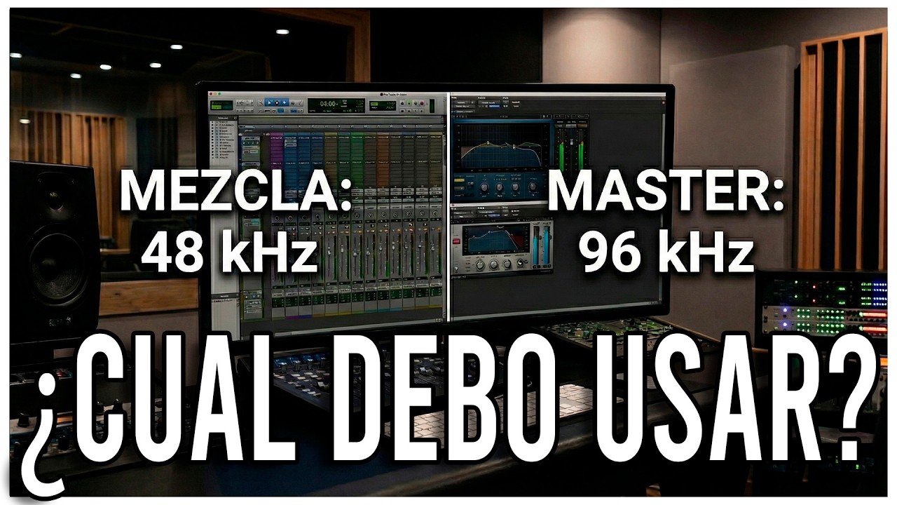 🤷‍♂️ 44,1 kHz, 48 kHz, 96 Khz ¿CUANDO USARLOS? 🤷‍♂️