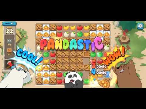 We Bare Bears Match3 Repairs : Unlock 81 Level