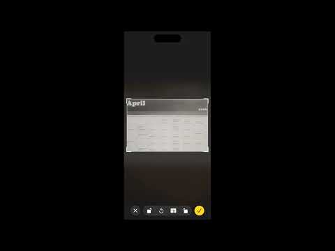 Star Task: Scan Calendar video thumbnail