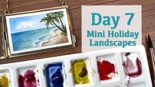 Day 7 Of 12 Days Of Mini Holiday Landscapes! A Tropical Christmas
