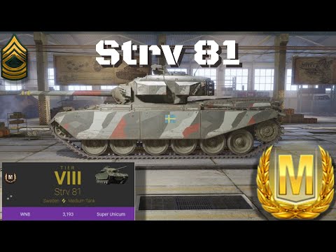Strv 81 Ace Tanker Battle, World of Tanks Console.