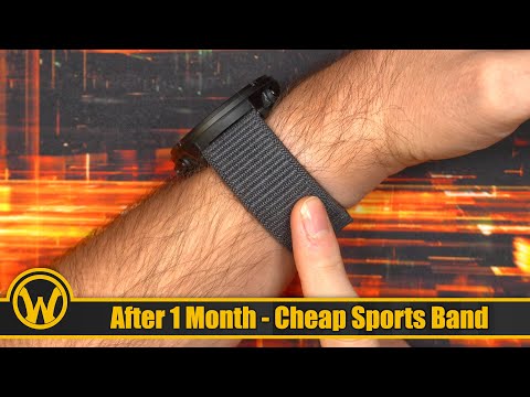 Cheap Sports Band For Garmin Watch After 1 Month!