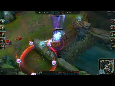 Veigar Into Qiyana Outplay Slo-Mo.