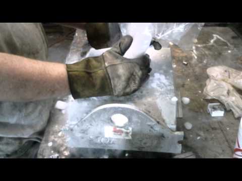 welding gas tank-dry ice trick