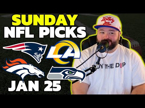 NFL Playoffs Picks with Kyle Kirms - Sunday January 25th