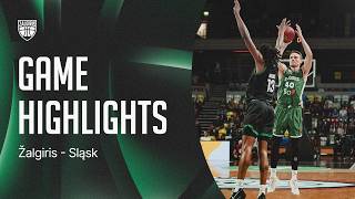 Žalgiris - Sląsk | Game Highlights | 2026.09.11