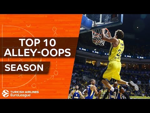 Turkish Airlines EuroLeague 2017-18: i 10 migliori alley-oop!