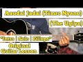 Aaudai Jadai (Timro Nyano) - The Uglyz | Guitar Lesson | Intro | Solo | Fillups | (With Tab)