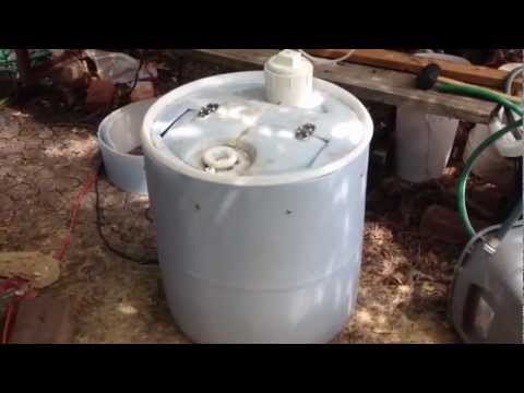 Home made bait tank with Pump, filter and Aerator.
