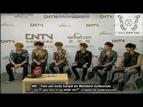 [TR SUB/PART 1/6] 120607 EXO-M "StarTalk" on CNTV