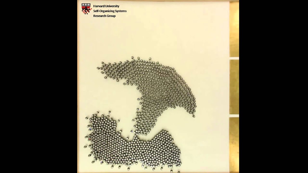 Programmable Self-Assembly on a 1000 Robot Swarm: Science 2014, Video 1