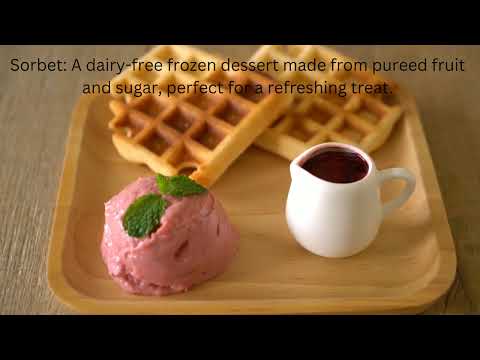 Delicious icecream Creation,A sweet indulgence