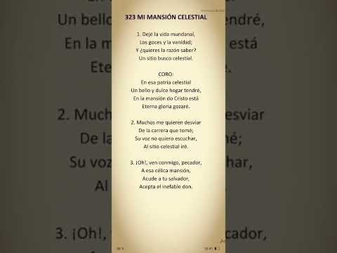 323 MI MANSIÓN CELESTIAL