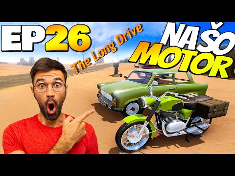 PRONAŠAO BRUTALAN MOTOR & AUTO, OSTAVLJAM AUTOBUS?! *The Long Drive* EP26