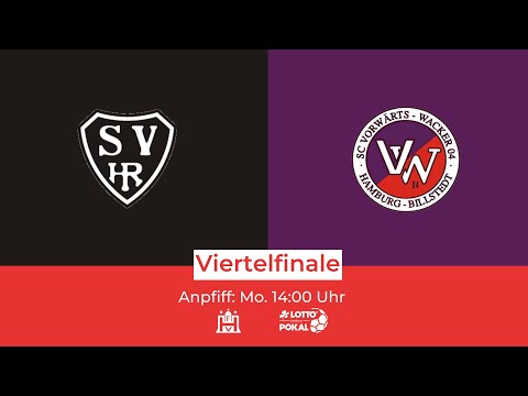 LOTTO-Pokal Viertelfinale  SVHR - Vorwärts Wacker