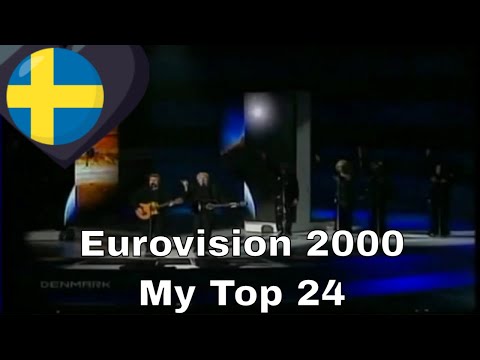 Eurovision 2000 🇸🇪- My Top 24