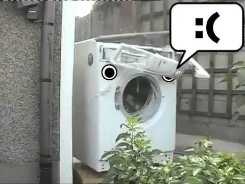 Washing Machine Self Destructs REMIX
