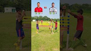 Messi vs Ronaldo ⚡️ SPEED CHALLENGE #shorts #speed #challenge #messi #ronaldo #youtube #trending