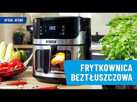 NOVEEN Air Fryer AF560 Silver/Black