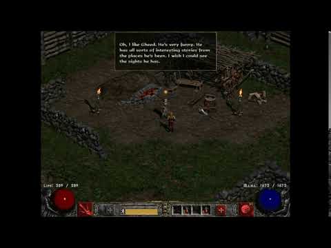 Diablo II - Charsi mentions Gheed