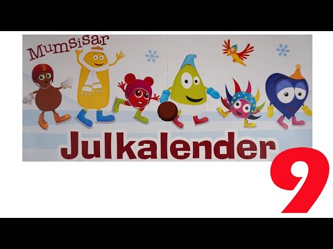 Babblarnas julkalender – Lucka nr. 9 – Lär dig siffror & datum – Lek med Babblarna - Jul