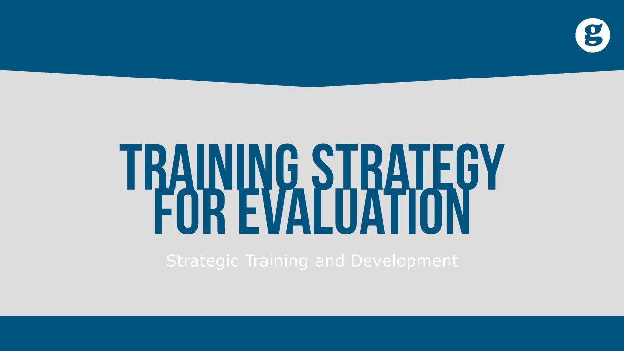 Training Strategy for Evaluation