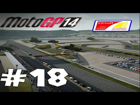 MotoGP 14 - Career Mode Walkthrough Part 18 - Valencia GP - END of Season 1 Gameplay [ HD ]
