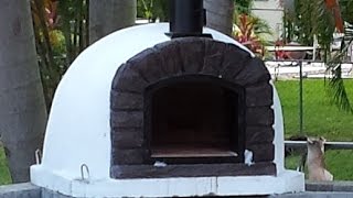 Delivery and installation of my Portuguese Brick Oven