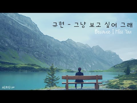 【HD繁中字】KYUHYUN 규현 - 그냥 보고 싶어 그래 (Because I Miss You)